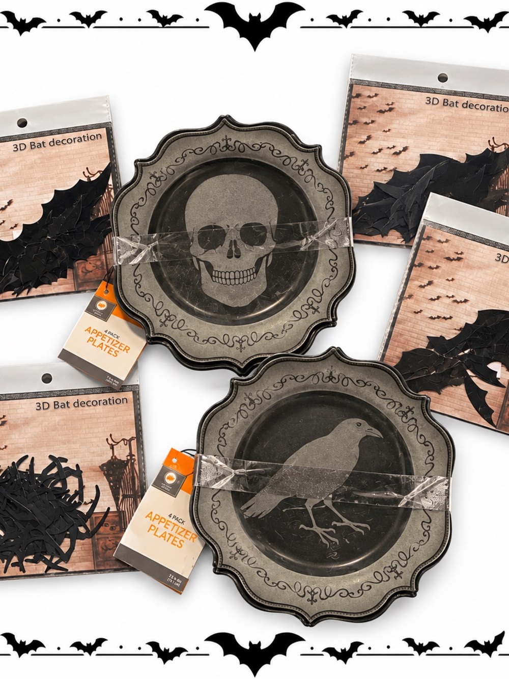 Halloween Party Serving Plate Bundle